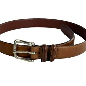 Men’s Genuine Leather Brown Belt  32 9203 Made in USA2